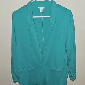 Chic Teal Women's Blazer
